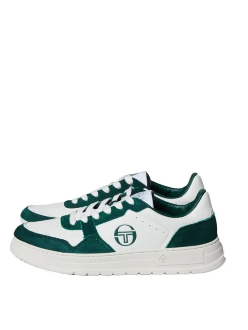 View All|Sergio Tacchini Court Classic Mp Sneaker- White/ Tofu/ Botanical Garden