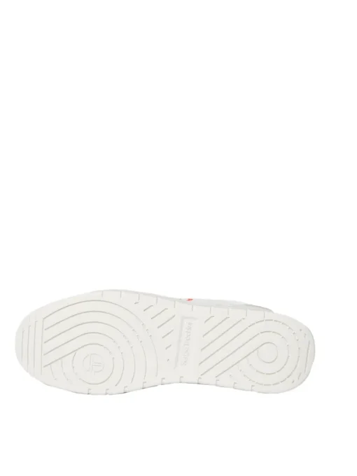 For The Court|Sergio Tacchini Court Classic Mp Sneaker- White/ Tofu/ Ponciana Red