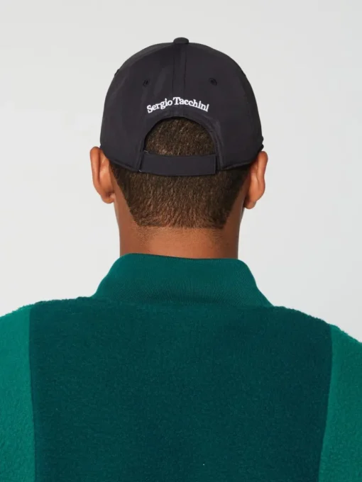 Headwear|Sergio Tacchini Court Hat- Black Beauty