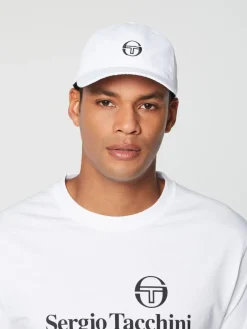 Headwear|Sergio Tacchini Court Hat- Brilliant White