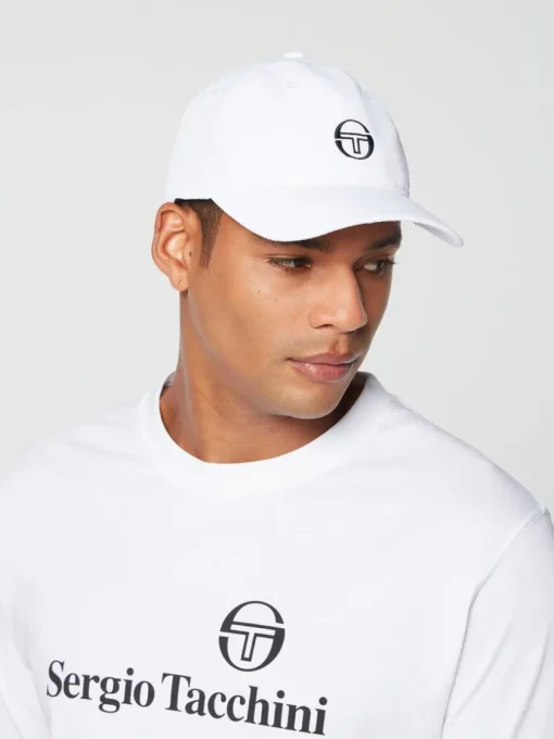 Headwear|Sergio Tacchini Court Hat- Brilliant White