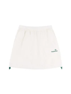 View All|Sergio Tacchini Crew Woven Skirt- Gardenia