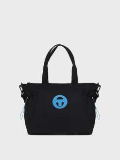 For The Court|Sergio Tacchini Daily Tote Bag- Black