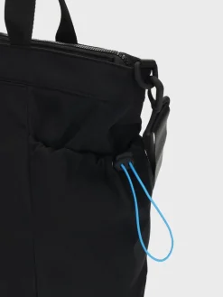 For The Court|Sergio Tacchini Daily Tote Bag- Black