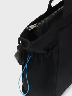 For The Court|Sergio Tacchini Daily Tote Bag- Black