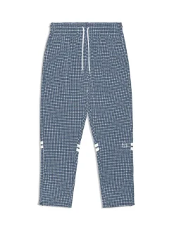 Pants And Sweatpants|Sergio Tacchini Dallas Houndstooth Track Pant- Maritime Blue