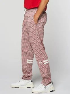Pants And Sweatpants|Sergio Tacchini Dallas Houndstooth Track Pant- Poinciana
