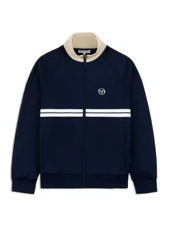 Jackets|Sergio Tacchini Dallas Track Jacket Archivio- Maritime Blue/ Humus