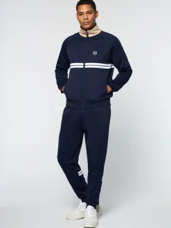 Tracksuits|Sergio Tacchini Dallas Track Jacket Archivio- Maritime Blue/ Humus