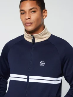 Tracksuits|Sergio Tacchini Dallas Track Jacket Archivio- Maritime Blue/ Humus