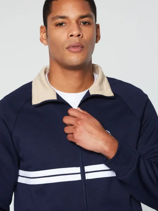 Tracksuits|Sergio Tacchini Dallas Track Jacket Archivio- Maritime Blue/ Humus