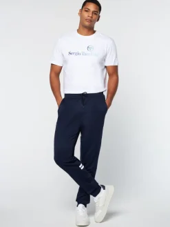 Tracksuits|Sergio Tacchini Dallas Track Pant Archivio- Maritime Blue/ White