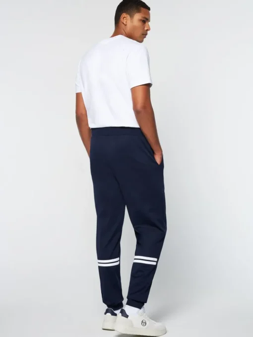 Tracksuits|Sergio Tacchini Dallas Track Pant Archivio- Maritime Blue/ White