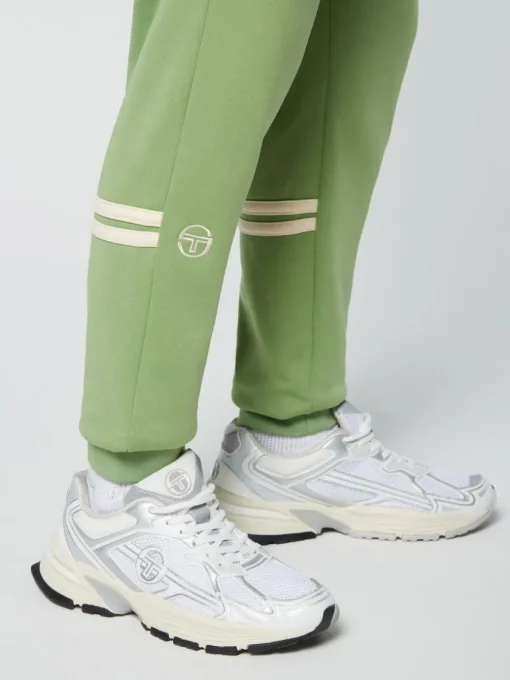 Pants And Sweatpants|Sergio Tacchini Dallas Track Pant Archivio- Jade Green/ Pearl Ivory