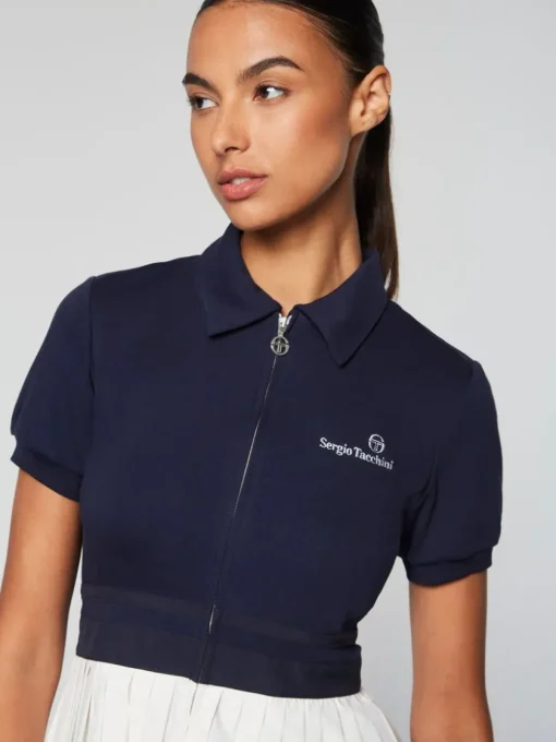 Dresses|Sergio Tacchini Damarindo Dress- Maritime Blue/ White