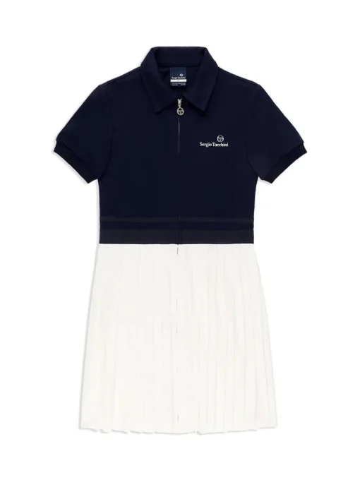 For The Court|Sergio Tacchini Damarindo Dress- Maritime Blue/ White