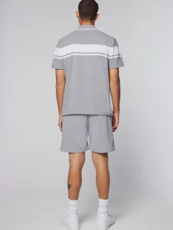 Polos|Sergio Tacchini Damarindo Polo- Sleet/ White