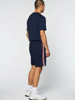 The Essentials|Sergio Tacchini Damarindo Short Archivio- Gardenia/ Maritime Blue