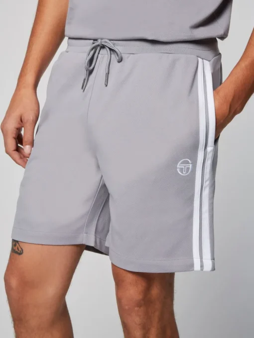 View All|Sergio Tacchini Damarindo Short- Sleet/ White