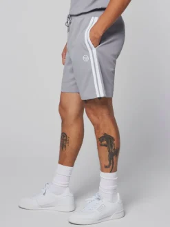 The Essentials|Sergio Tacchini Damarindo Short- Sleet/ White