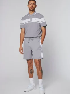 The Essentials|Sergio Tacchini Damarindo Short- Sleet/ White