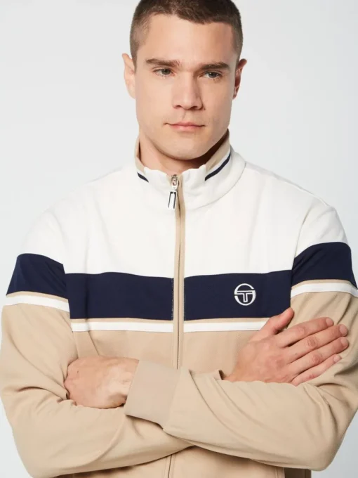 View All|Sergio Tacchini Damarindo Track Jacket Archivio- Humus