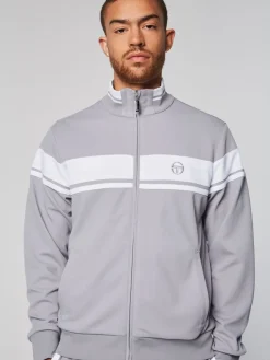 Jackets|Sergio Tacchini Damarindo Track Jacket- Sleet/ White