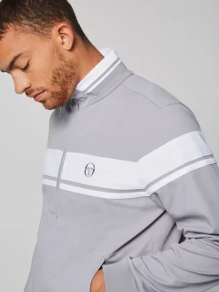 Jackets|Sergio Tacchini Damarindo Track Jacket- Sleet/ White
