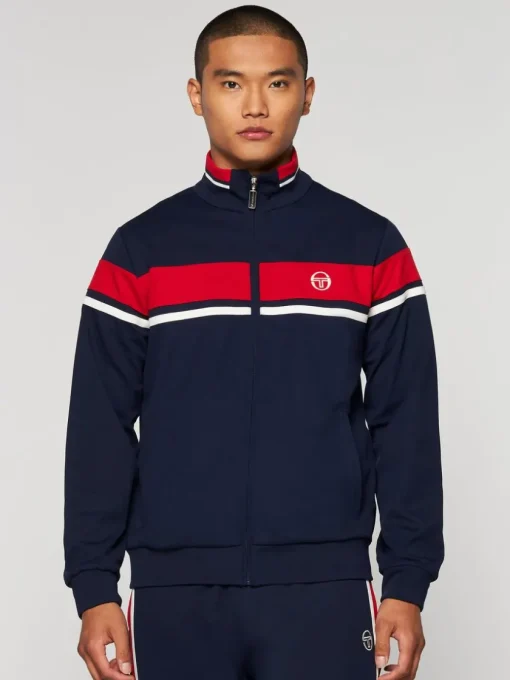 Jackets|Sergio Tacchini Damarindo Track Jacket-Maritime Blue