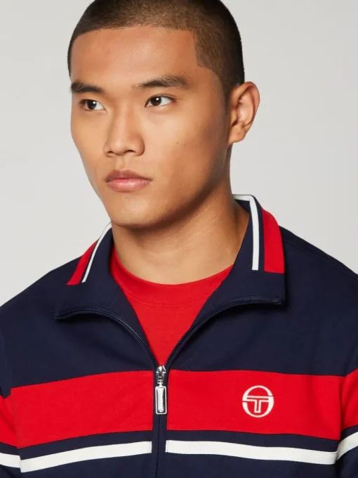 Jackets|Sergio Tacchini Damarindo Track Jacket-Maritime Blue
