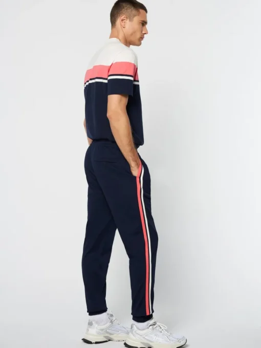 Tracksuits|Sergio Tacchini Damarindo Track Pant Archivio- Gardenia/ Maritime Blue