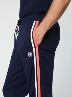 Tracksuits|Sergio Tacchini Damarindo Track Pant Archivio- Gardenia/ Maritime Blue