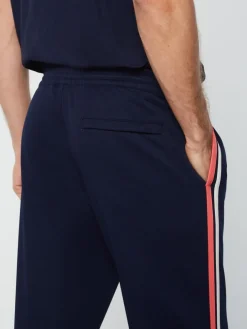 Tracksuits|Sergio Tacchini Damarindo Track Pant Archivio- Gardenia/ Maritime Blue