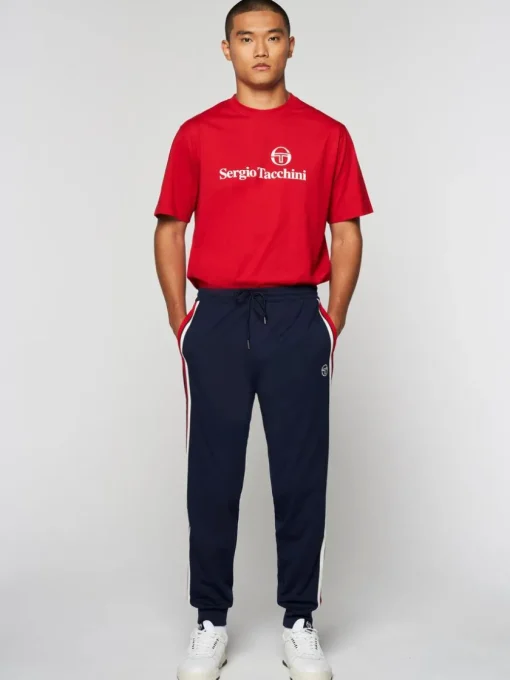 Pants And Sweatpants|Sergio Tacchini Damarindo Track Pant- Maritime Blue