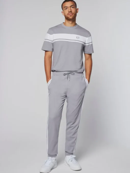 Tracksuits|Sergio Tacchini Damarindo Track Pant- Sleet/ White