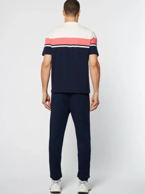 T-Shirts|Sergio Tacchini Damarindo T-Shirt Archivio -Gardenia/ Maritime Blue