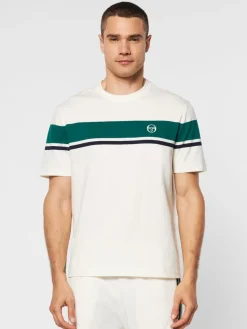 The Essentials|Sergio Tacchini Damarindo T-Shirt Archivio- Gardenia