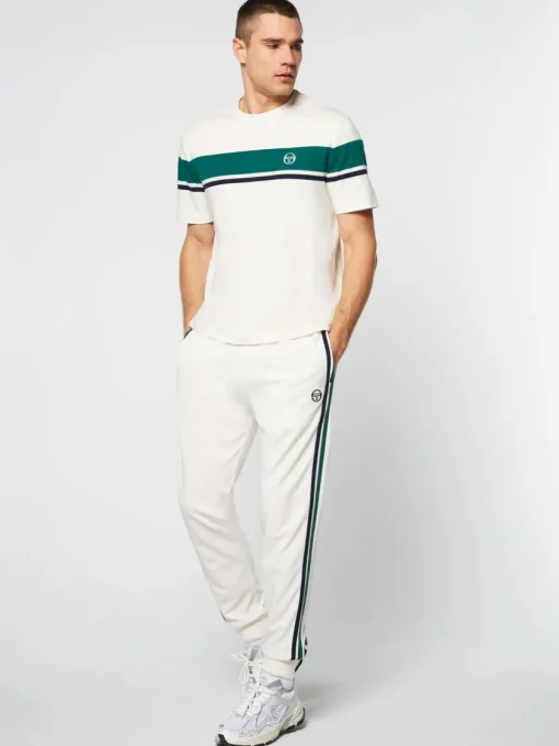 The Essentials|Sergio Tacchini Damarindo T-Shirt Archivio- Gardenia