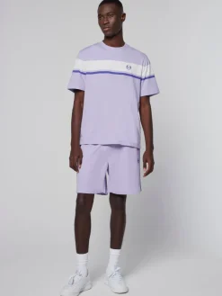 T-Shirts|Sergio Tacchini Damarindo T-Shirt- Lavender/ Gardenia