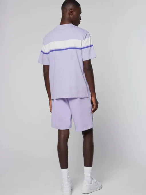 T-Shirts|Sergio Tacchini Damarindo T-Shirt- Lavender/ Gardenia