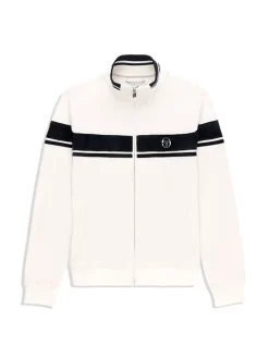 Velour|Sergio Tacchini Damarindo Velour Track Jacket- Gardenia