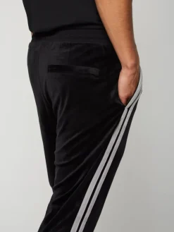 Velour|Sergio Tacchini Damarindo Velour Track Pant- Black Beauty