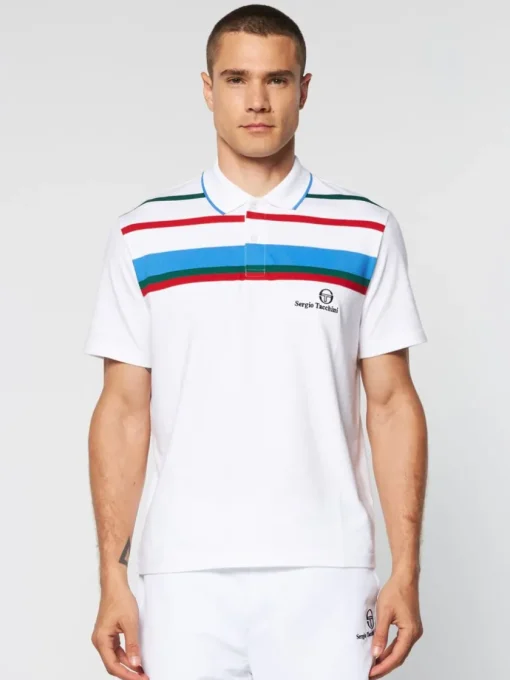 Polos|Sergio Tacchini Denver Polo- White