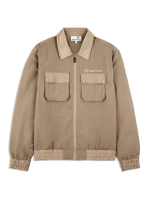 Nylon|Sergio Tacchini Devonte Track Jacket- Humus