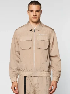 Nylon|Sergio Tacchini Devonte Track Jacket- Humus