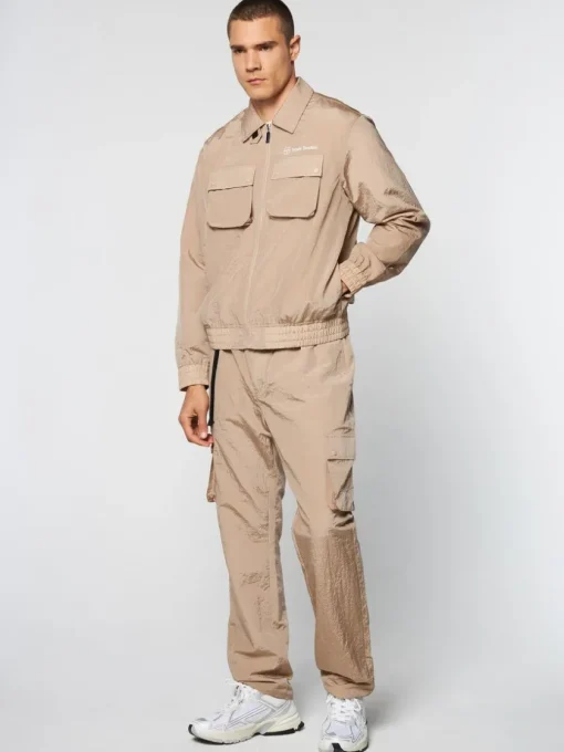 Nylon|Sergio Tacchini Devonte Track Jacket- Humus