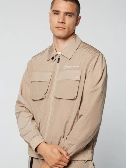 Nylon|Sergio Tacchini Devonte Track Jacket- Humus