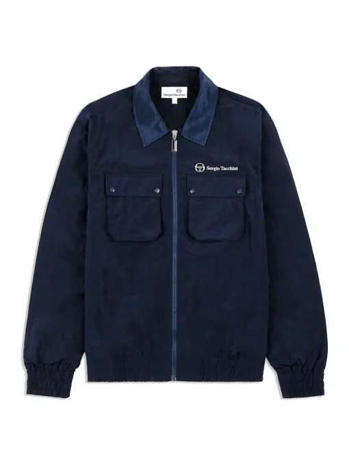 View All|Sergio Tacchini Devonte Track Jacket- Maritime Blue