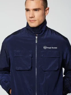View All|Sergio Tacchini Devonte Track Jacket- Maritime Blue