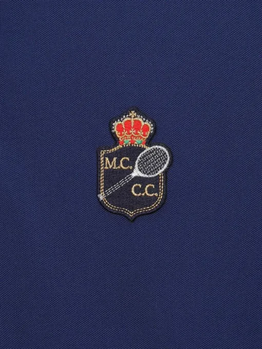 For The Court|Sergio Tacchini Doubles Mch Polo- Navy